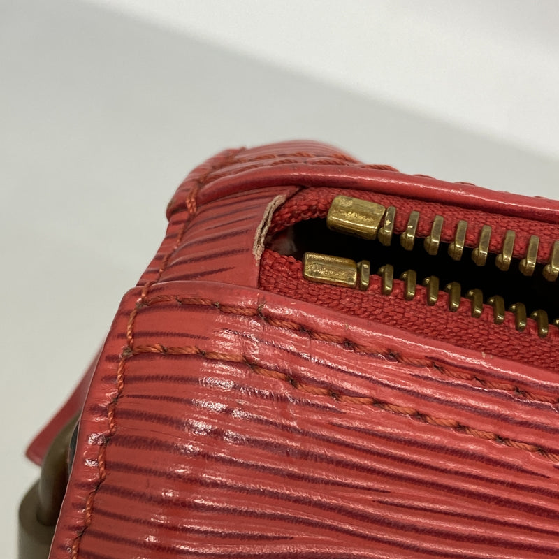 【6hd4319】ルイヴィトン ハンドバッグ エピ スピーディ25 M43017 カスティリアンレッド【中古】レディース