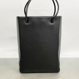 【6hd4327】シャネル トートバッグ エッセンシャル レザー ブラック シルバー金具【中古】レディース