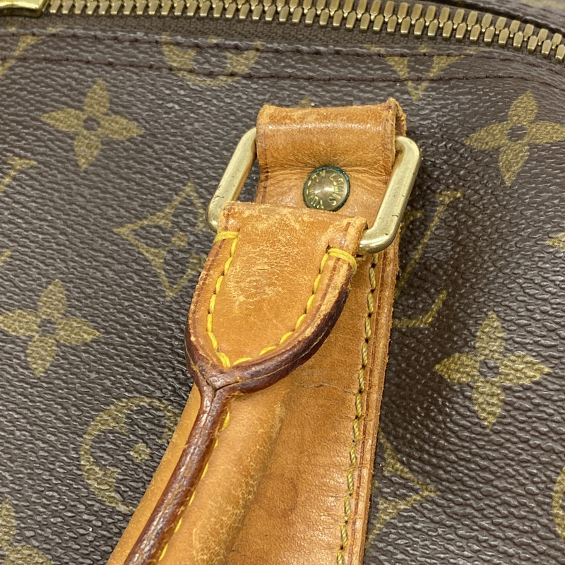 【6hd4348】ルイヴィトン ボストンバッグ モノグラム キーポル55 M41424 ブラウン【中古】レディース