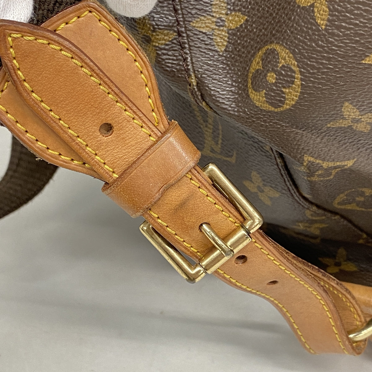 【6hd4349】ルイヴィトン リュック・デイパック モノグラム モンスリGM M51135 ブラウン【中古】レディース