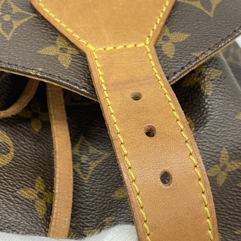 【6hd4349】ルイヴィトン リュック・デイパック モノグラム モンスリGM M51135 ブラウン【中古】レディース