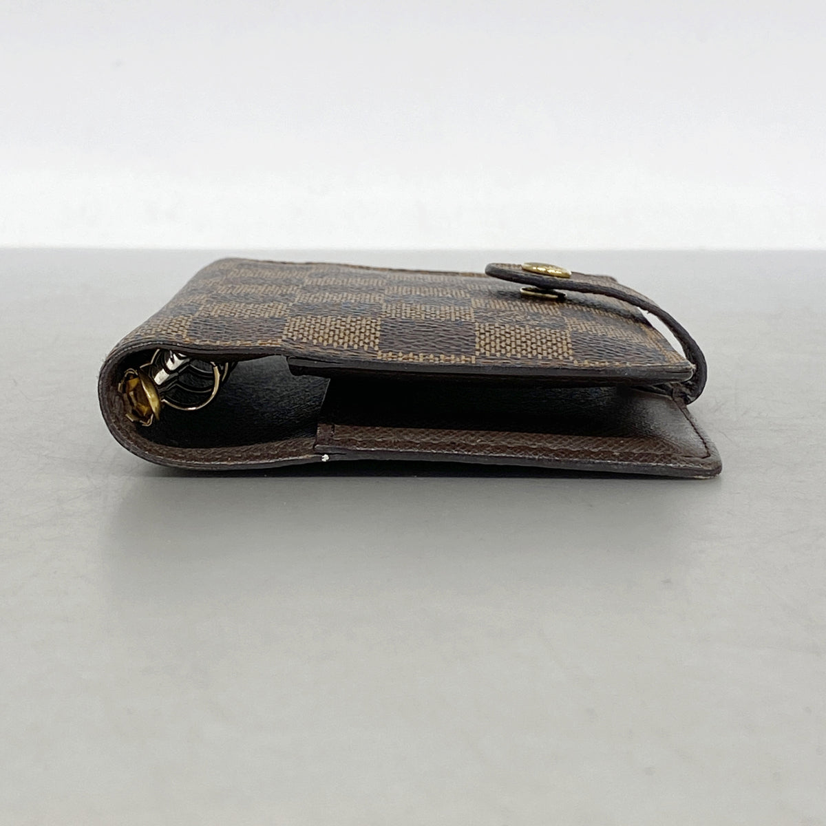 【6hd4356】ルイヴィトン 手帳カバー ダミエ アジェンダPM R20700 エベヌ【中古】メンズ レディース ユニセックス