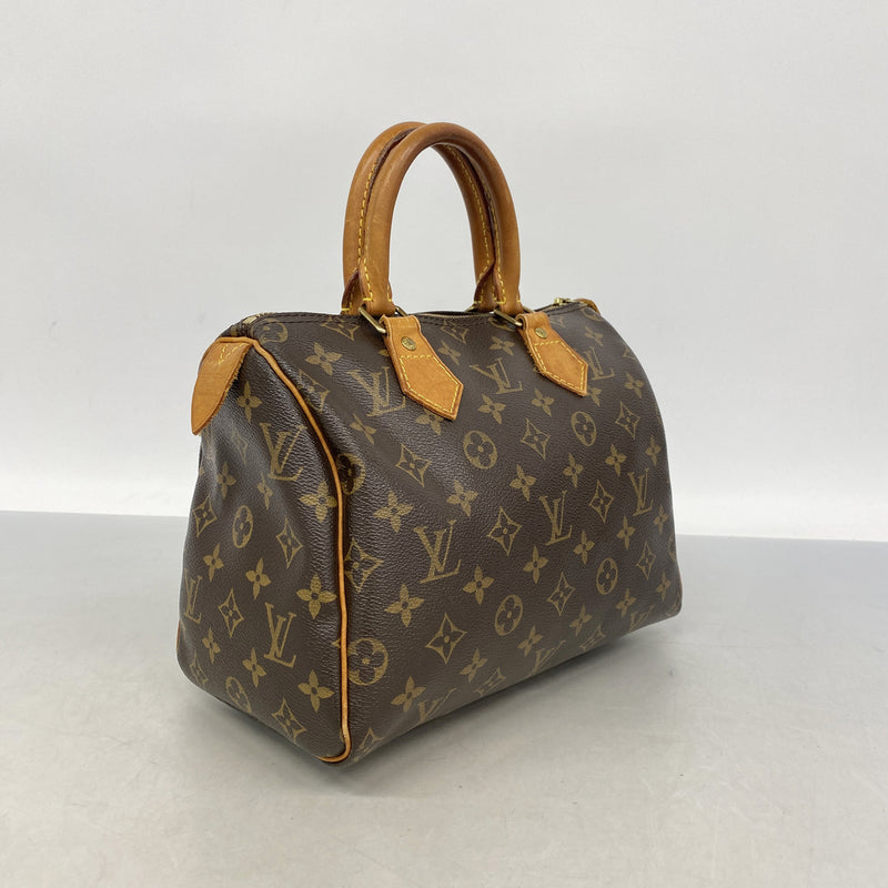 【6hd4362】ルイヴィトン ハンドバッグ モノグラム スピーディ25 M41109 ブラウン【中古】レディース