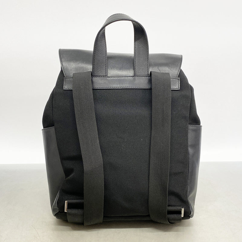 【6hd4366-k】グッチ リュック・デイパック 003 023 キャンバス ブラック シルバー金具【中古】レディース