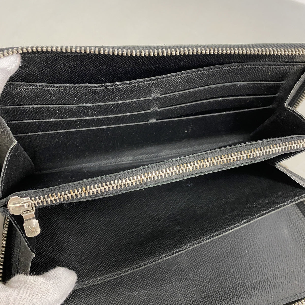 【6hd4371-k】ルイヴィトン 長財布 エピ ジッピーオーガナイザー M63852 ノワール【中古】メンズ