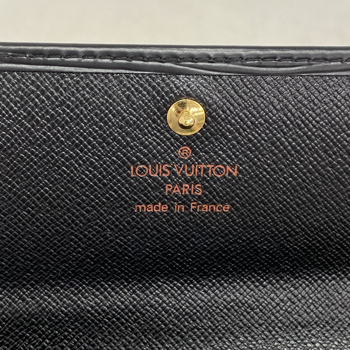【6hd4372-k】ルイヴィトン 長財布 エピ ポシェットポルトモネクレディ M63572 ノワール【中古】レディース