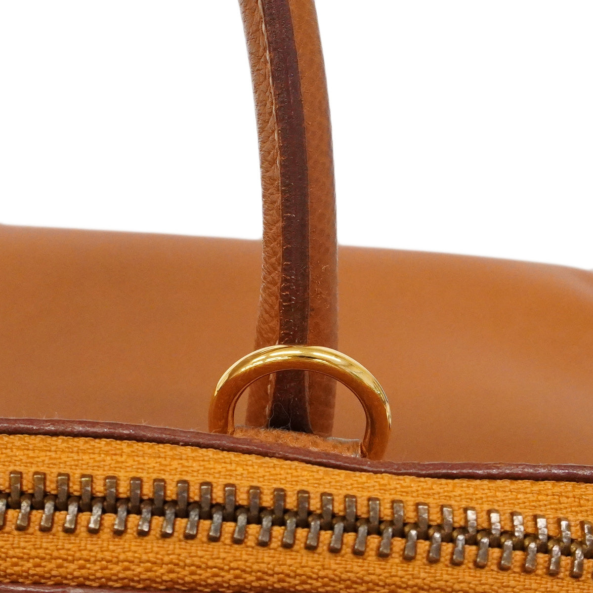 【6hd4376】エルメス ハンドバッグ ボリード35 クシュベル ゴールド ゴールド金具 □A刻印 2wayバック【中古】レディース