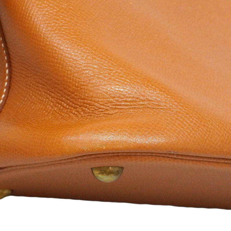 【6hd4376】エルメス ハンドバッグ ボリード35 クシュベル ゴールド ゴールド金具 □A刻印 2wayバック【中古】レディース