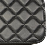 【6hd4377】シャネル ハンドバッグ マトラッセ チェーンショルダー ラムスキン ブラック ゴールド金具 2wayバック【中古】レディース