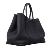【6hd4382】エルメス トートバッグ ガーデンパーティPM ネゴンダ ブルーニュイ シルバー金具 B刻印【中古】メンズ レディース ユニセックス