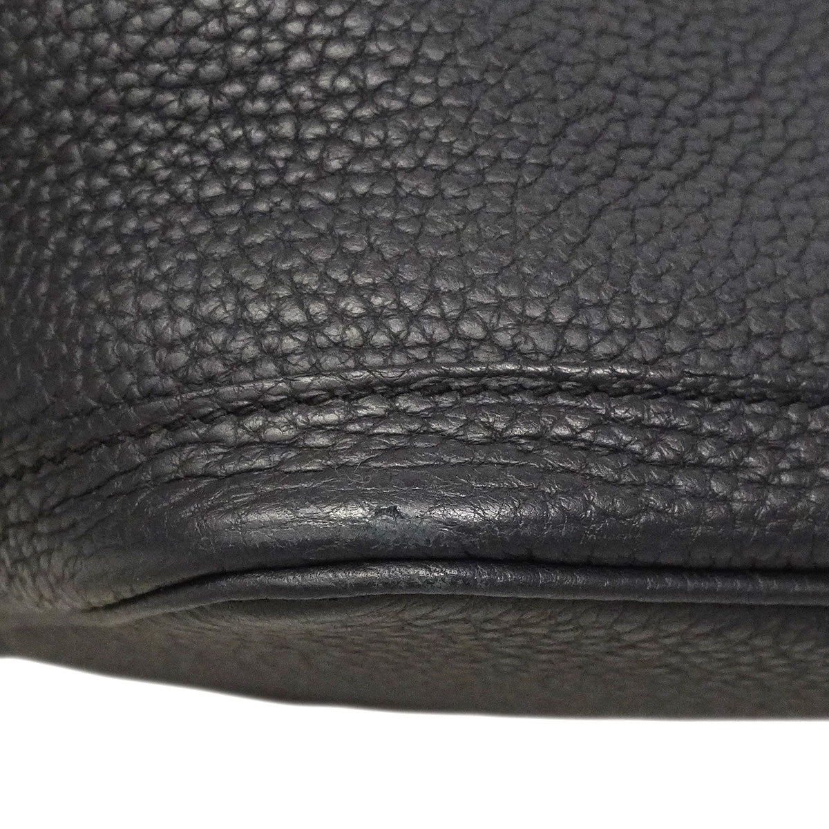 【6hd4382】エルメス トートバッグ ガーデンパーティPM ネゴンダ ブルーニュイ シルバー金具 B刻印【中古】メンズ レディース ユニセックス