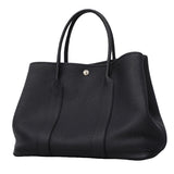【6hd4382】エルメス トートバッグ ガーデンパーティPM ネゴンダ ブルーニュイ シルバー金具 B刻印【中古】メンズ レディース ユニセックス