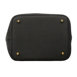 【6hd4383】エルメス ハンドバッグ ピコタンロックMM トリヨンクレマンス ブラック ゴールド金具 W刻印【中古】レディース