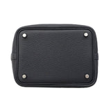 【6hd4389】エルメス ハンドバッグ ピコタンロックPM トリヨンクレマンス ブルーアンクル シルバー金具 K刻印【中古】レディース