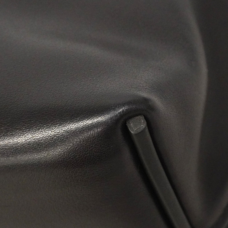 【6hd4390】エルメス ハンドバッグ サックヴァンキャトル21 スイフト ブラック ゴールド金具 W刻印 2wayバック【中古】レディース