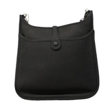 【6hd4391】エルメス ショルダーバッグ エヴリン3PM トリヨンクレマンス ブラック シルバー金具 K刻印【中古】レディース