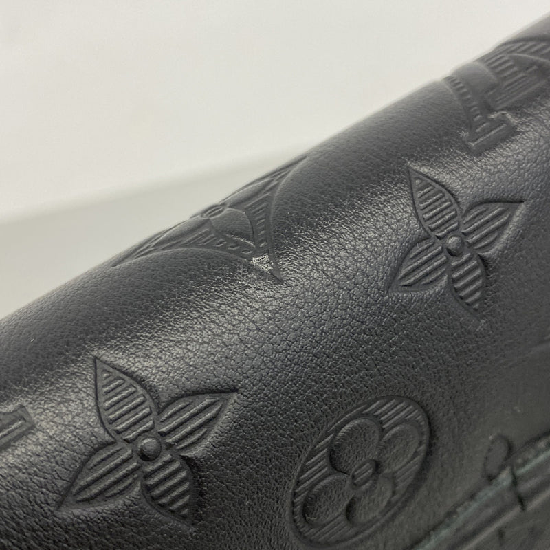 【6he4425】ルイヴィトン ショルダーバッグ モノグラム・シャドウ パルスメッセンジャー M14874 ブラック【中古】メンズ