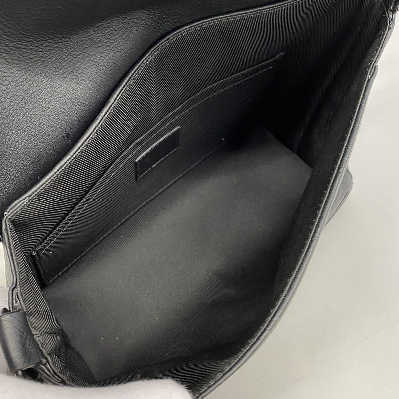 【6he4425】ルイヴィトン ショルダーバッグ モノグラム・シャドウ パルスメッセンジャー M14874 ブラック【中古】メンズ