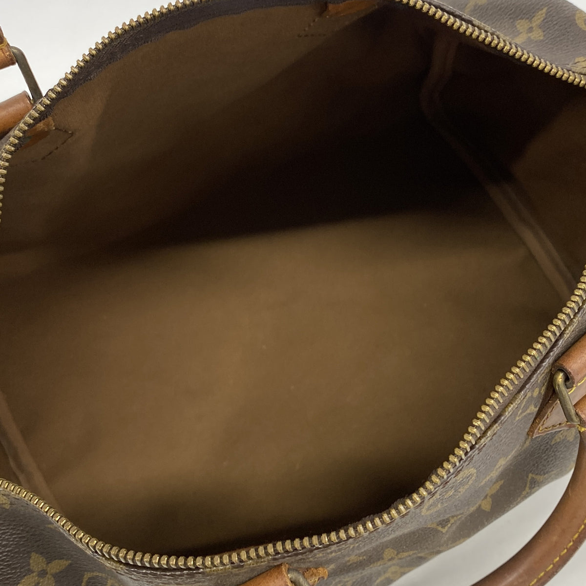 【6he4431】ルイヴィトン ハンドバッグ モノグラム スピーディ30 M41108 ブラウン【中古】レディース