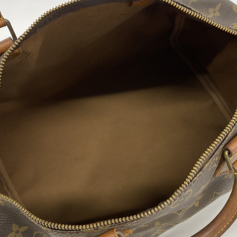 【6he4431】ルイヴィトン ハンドバッグ モノグラム スピーディ30 M41108 ブラウン【中古】レディース