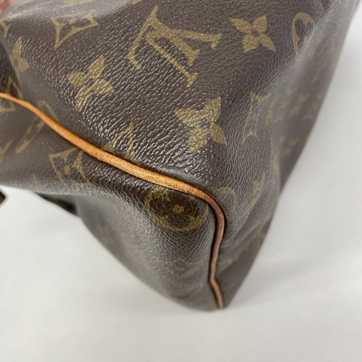 【6he4433】ルイヴィトン ハンドバッグ モノグラム スピーディ30 M41108 ブラウン【中古】レディース