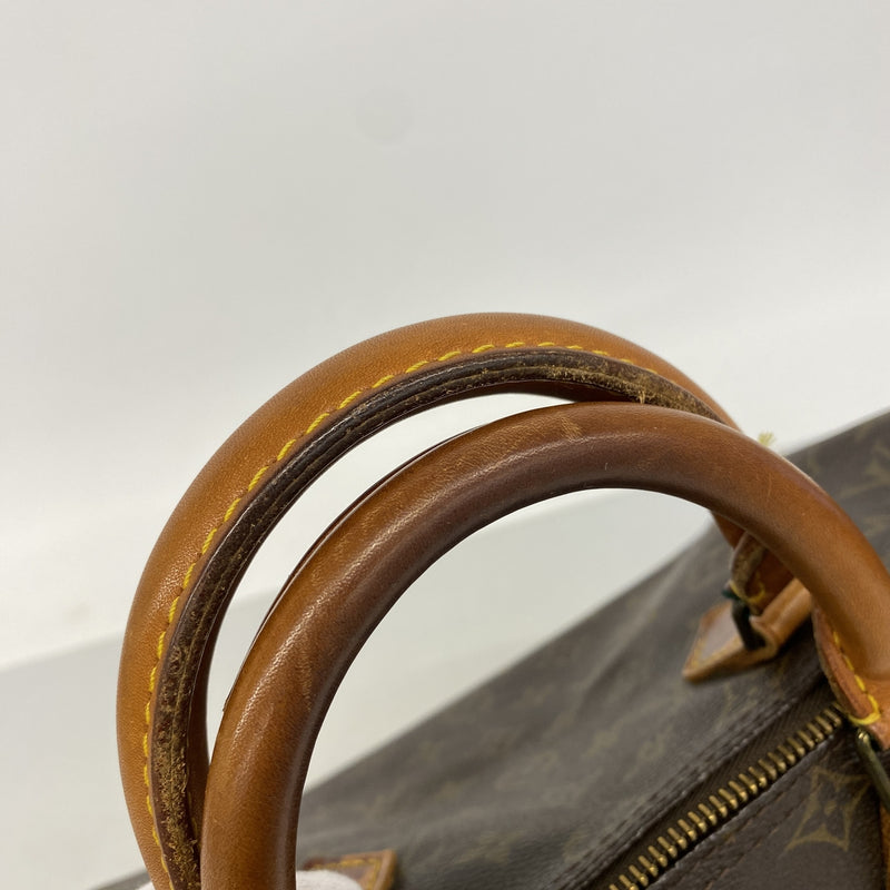 【6he4433】ルイヴィトン ハンドバッグ モノグラム スピーディ30 M41108 ブラウン【中古】レディース
