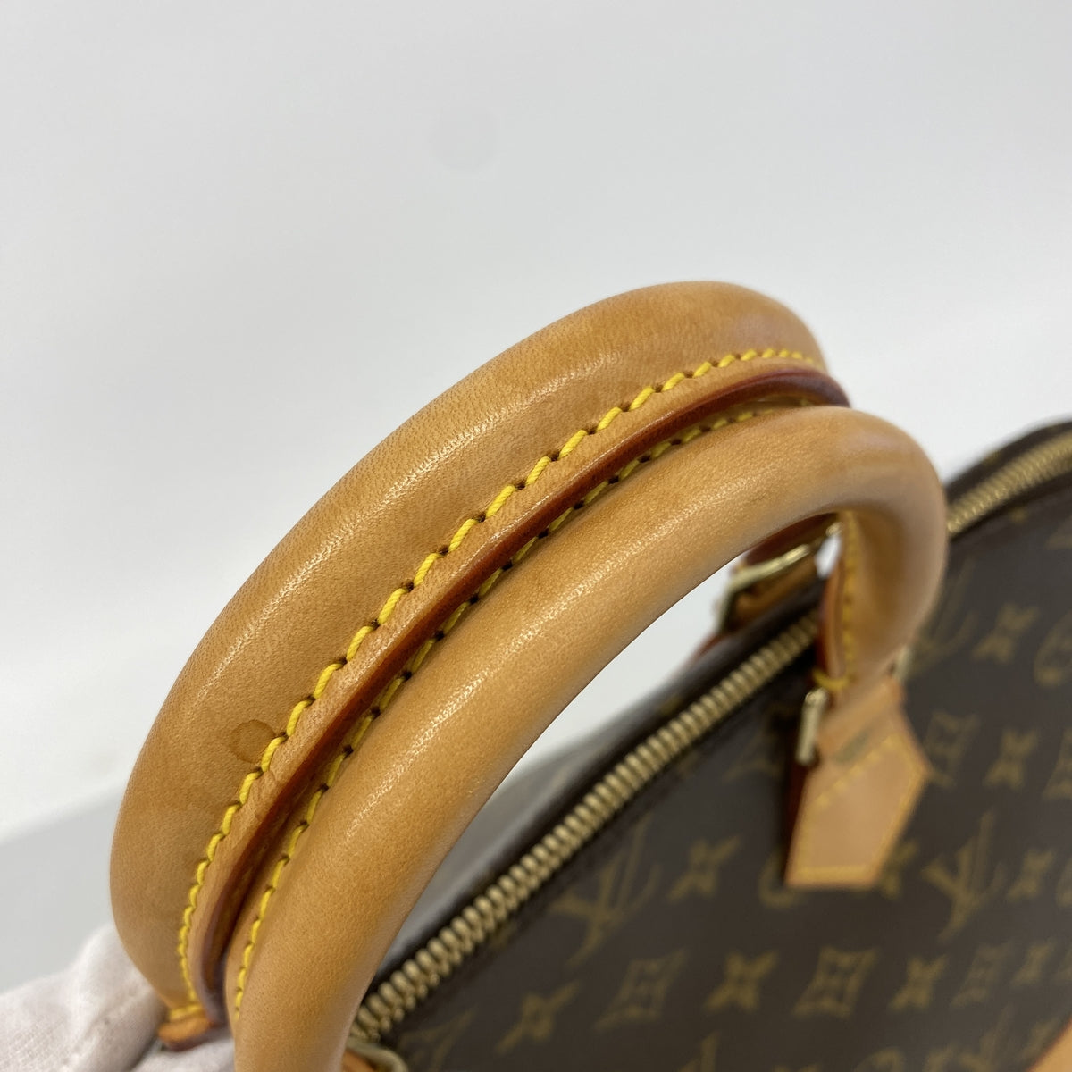 【6he4435】ルイヴィトン ハンドバッグ モノグラム アルマ M51130 ブラウン【中古】レディース