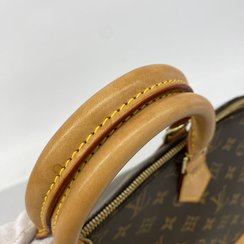 【6he4435】ルイヴィトン ハンドバッグ モノグラム アルマ M51130 ブラウン【中古】レディース