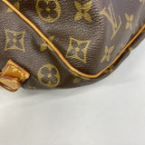 【6he4439】ルイヴィトン ショルダーバッグ モノグラム ソミュール35 M42254 ブラウン【中古】レディース
