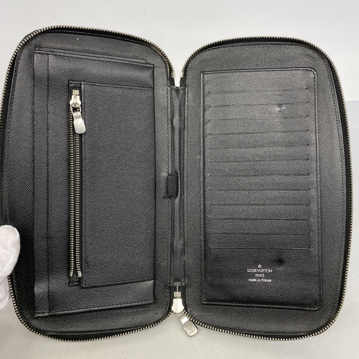 【6he4450-k】ルイヴィトン 長財布 タイガ オーガナイザーアトール M30652 アルドワーズ【中古】メンズ