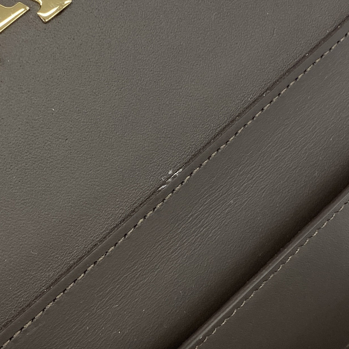 【6he4451-k】ルイヴィトン 三つ折り財布 ポルトフォイユカプシーヌコンパクト M62159 ガレ【中古】レディース