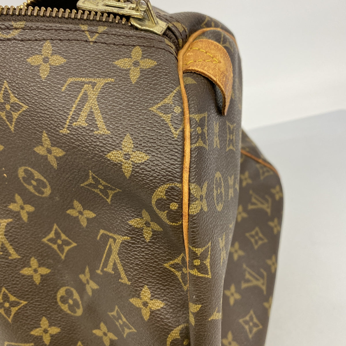 【6he4455】ルイヴィトン ボストンバッグ モノグラム キーポル55 M41424 ブラウン【中古】メンズ レディース ユニセックス