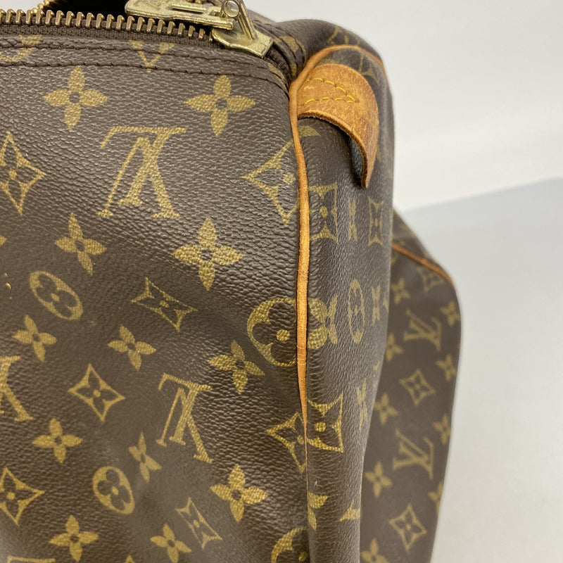 【6he4455】ルイヴィトン ボストンバッグ モノグラム キーポル55 M41424 ブラウン【中古】メンズ レディース ユニセックス