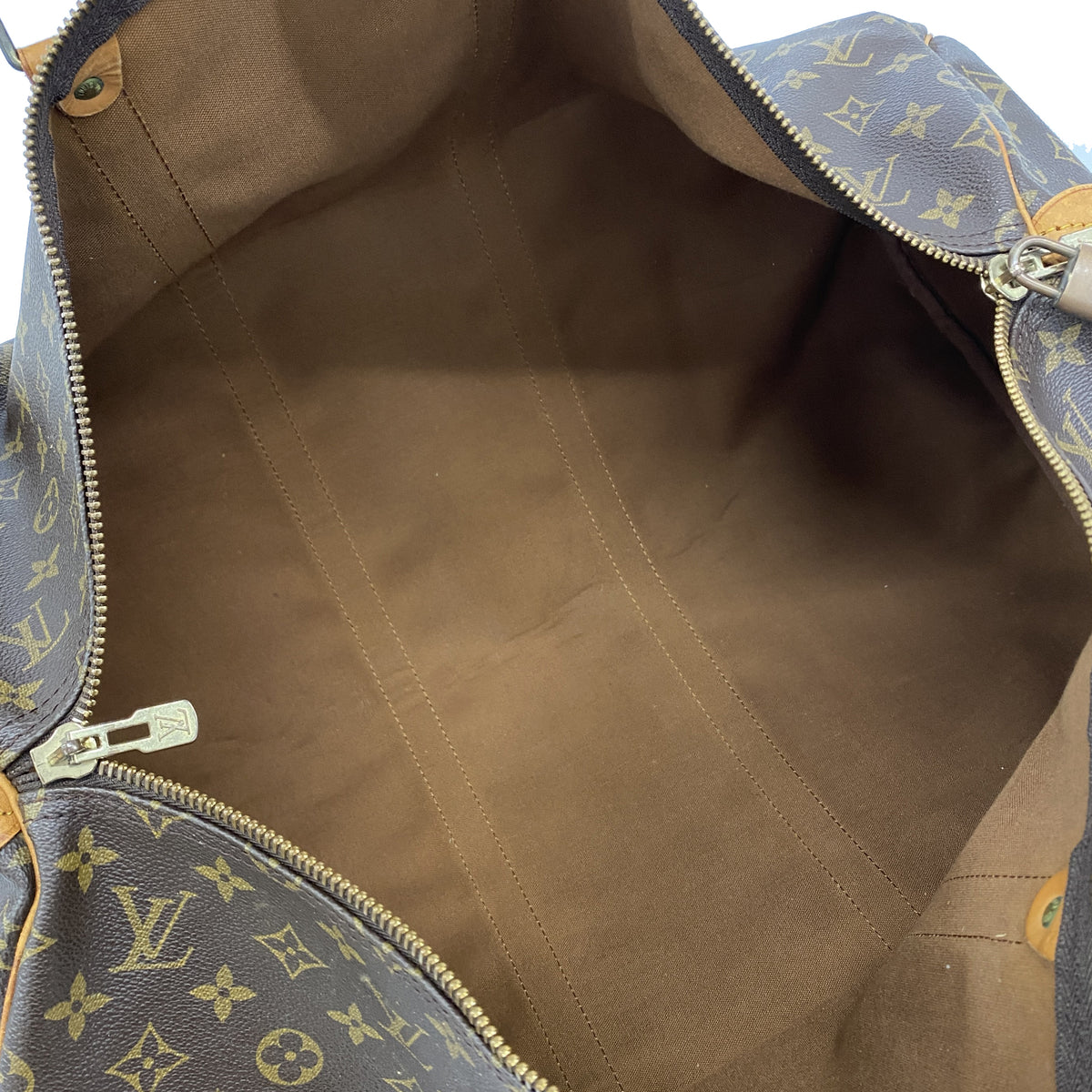 【6he4455】ルイヴィトン ボストンバッグ モノグラム キーポル55 M41424 ブラウン【中古】メンズ レディース ユニセックス