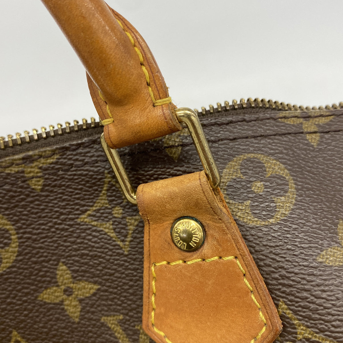 【6he4457】ルイヴィトン ハンドバッグ モノグラム スピーディ30 M41108 ブラウン【中古】レディース