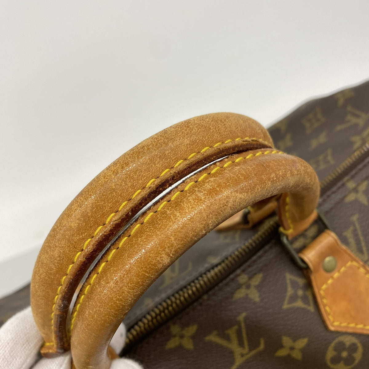 【6he4458】ルイヴィトン ハンドバッグ モノグラム スピーディ40 M41106 ブラウン【中古】レディース