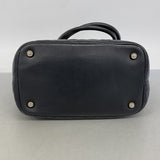 【6he4461】シャネル トートバッグ カンボン ラムスキン ブラック シルバー金具【中古】レディース