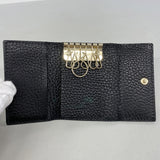 【6he4465】グッチ キーケース 131960 レザー ブラック シャンパンゴールド金具【中古】メンズ レディース ユニセックス