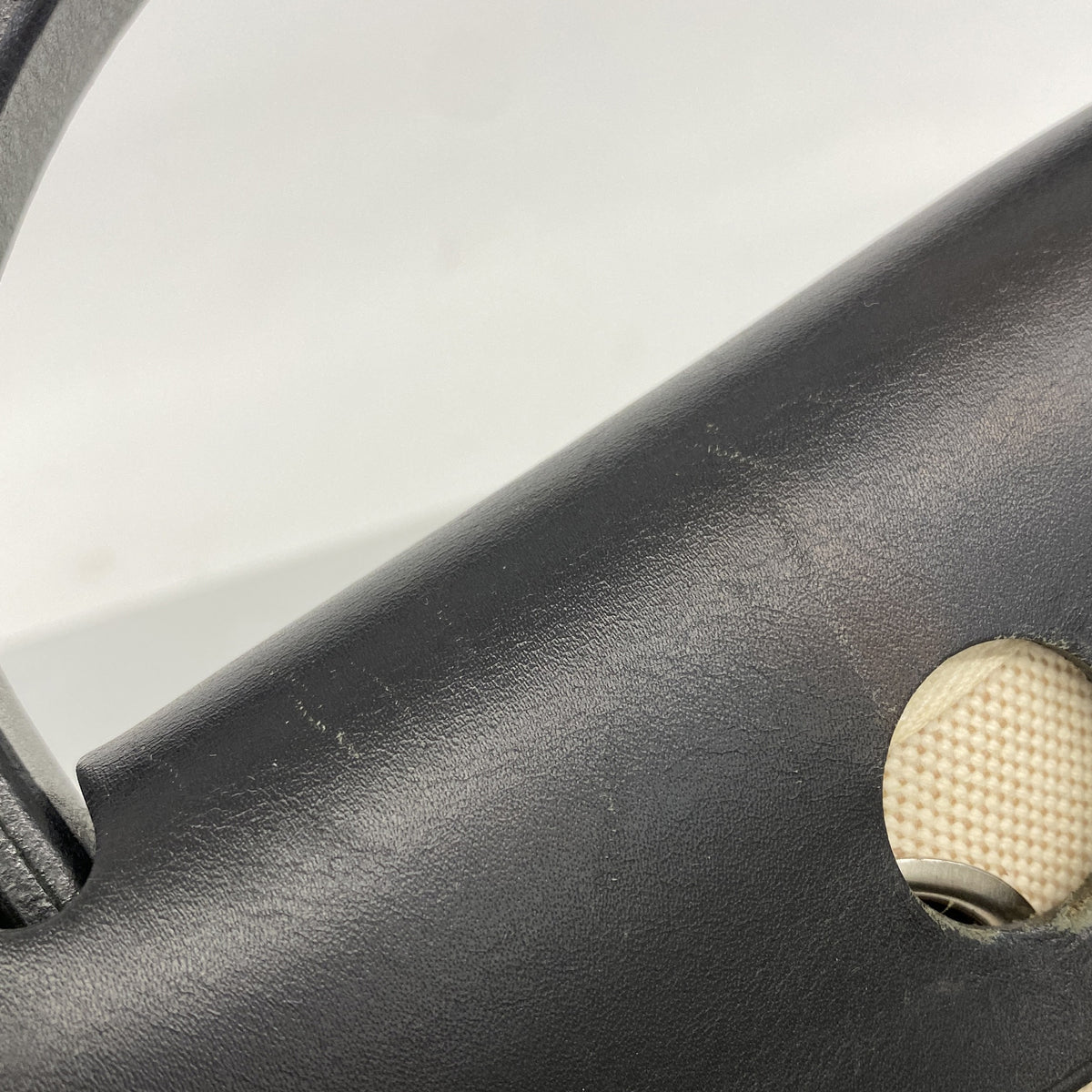 【6he4466】エルメス ハンドバッグ エールバッグPM トワルアッシュ ブラック シルバー金具 □D刻印 2wayバッグ【中古】レディース
