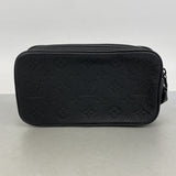 【6he4474】ルイヴィトン クラッチバッグ モノグラム・トリヨン ポシェットヴォルガ M53550 ノワール【中古】メンズ