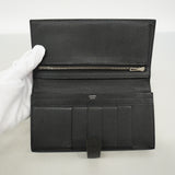 【6he4483】エルメス 長財布 ベアンスフレ ヴォーエプソン ブラック シルバー金具 Y刻印【中古】メンズ レディース ユニセックス