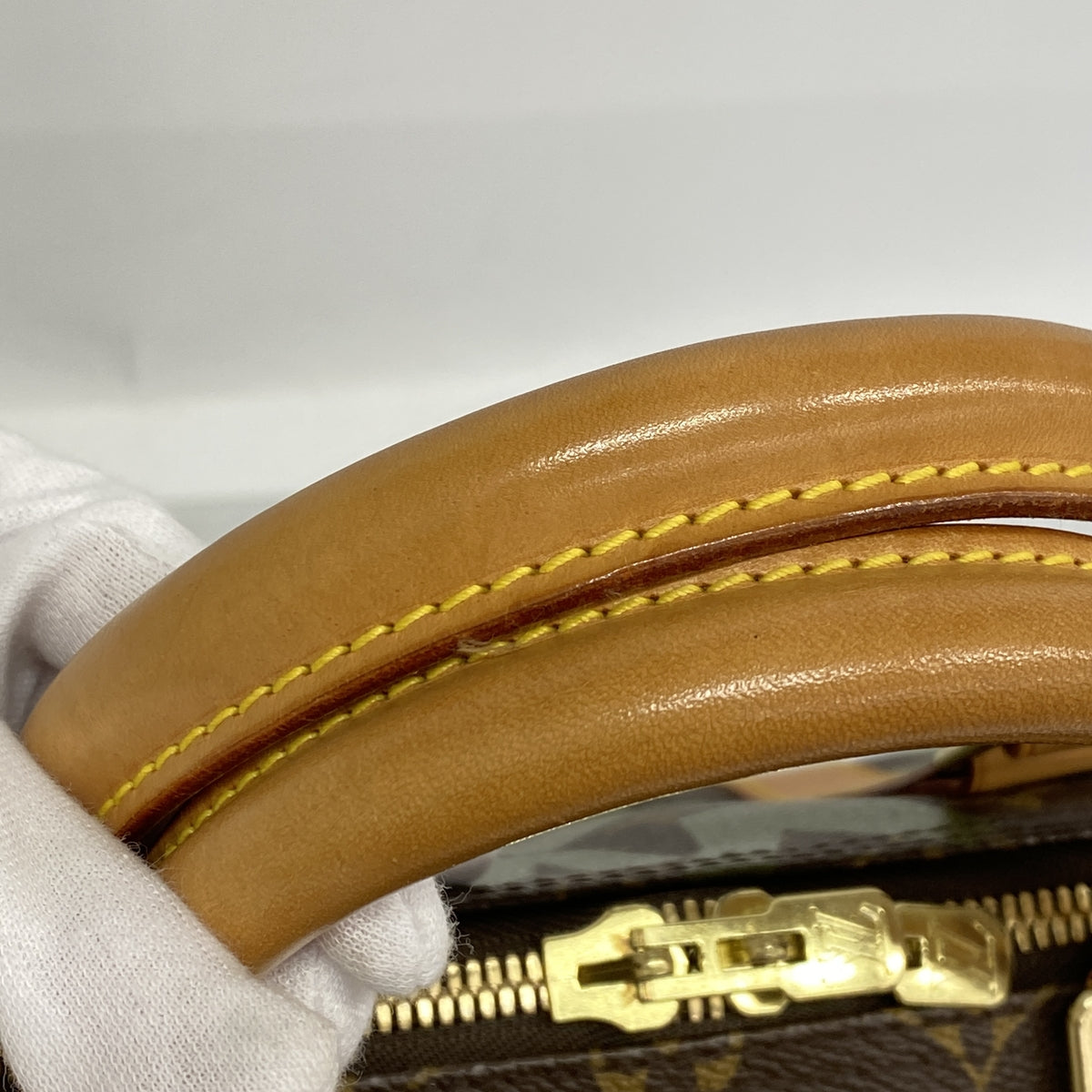 【6he4488-h】ルイヴィトン ボストンバッグ モノグラム・グラフィティ キーポル50 M92196 カーキ【中古】メンズ レディース ユニセックス