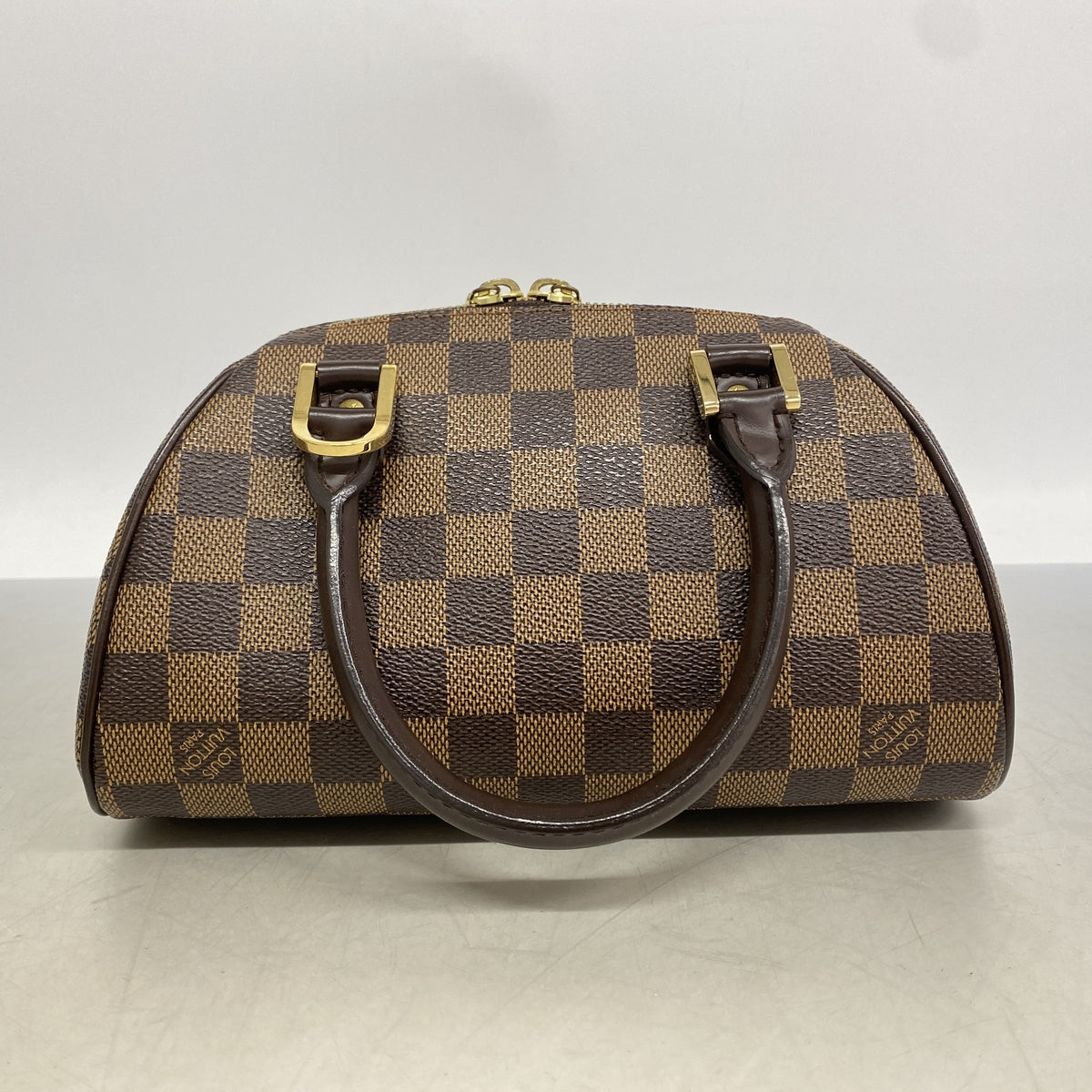【6he4499】ルイヴィトン ハンドバッグ ダミエ リベラミニ N41436 エベヌ【中古】レディース