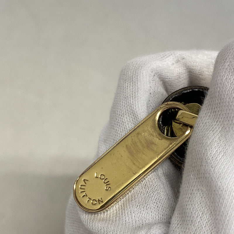 【6he4501】ルイヴィトン 長財布 ダミエ ジッピーウォレット N60015 エベヌ【中古】メンズ レディース ユニセックス