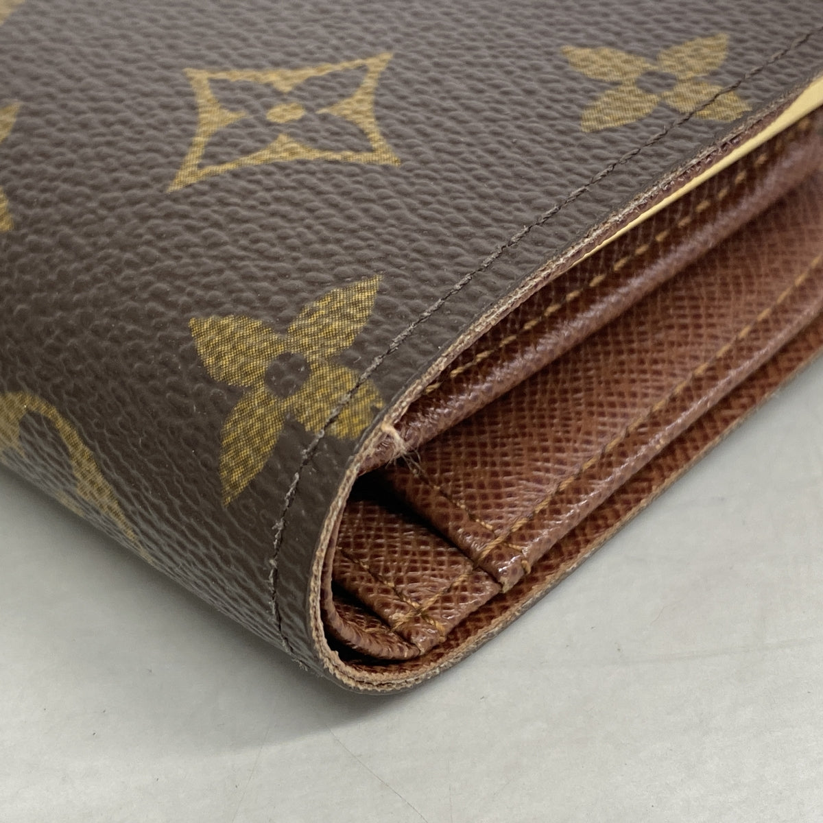 【6he4504】ルイヴィトン 財布 モノグラム ポルトモネビエヴィエノワ M61663 ブラウン【中古】レディース