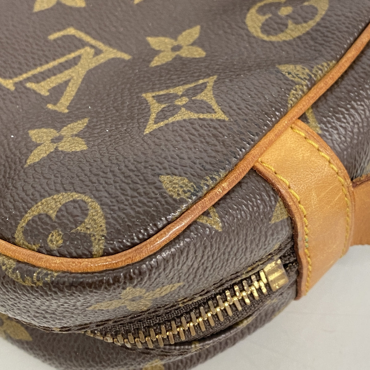 【6he4514】ルイヴィトン クラッチバッグ モノグラム コンピエーニュ28 M51845 ブラウン【中古】メンズ レディース ユニセックス