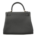 【6he4523-g】エルメス ハンドバッグ ケリー25 トゴ プロン ゴールド金具 G刻印 2wayバッグ【中古】レディース