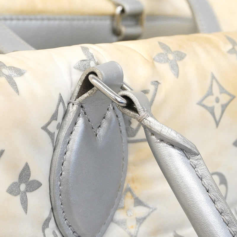 【6he4527-h】ルイヴィトン トートバッグ モノグラム・ナイロン/LV SKI オンザゴーMM M11847 フロスト 2wayバッグ【中古】レディース
