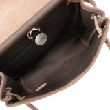【6he4529】エルメス ショルダーバッグ エールバッグジップ トワルミリタリー エベーヌ シルバー金具 G刻印【中古】レディース