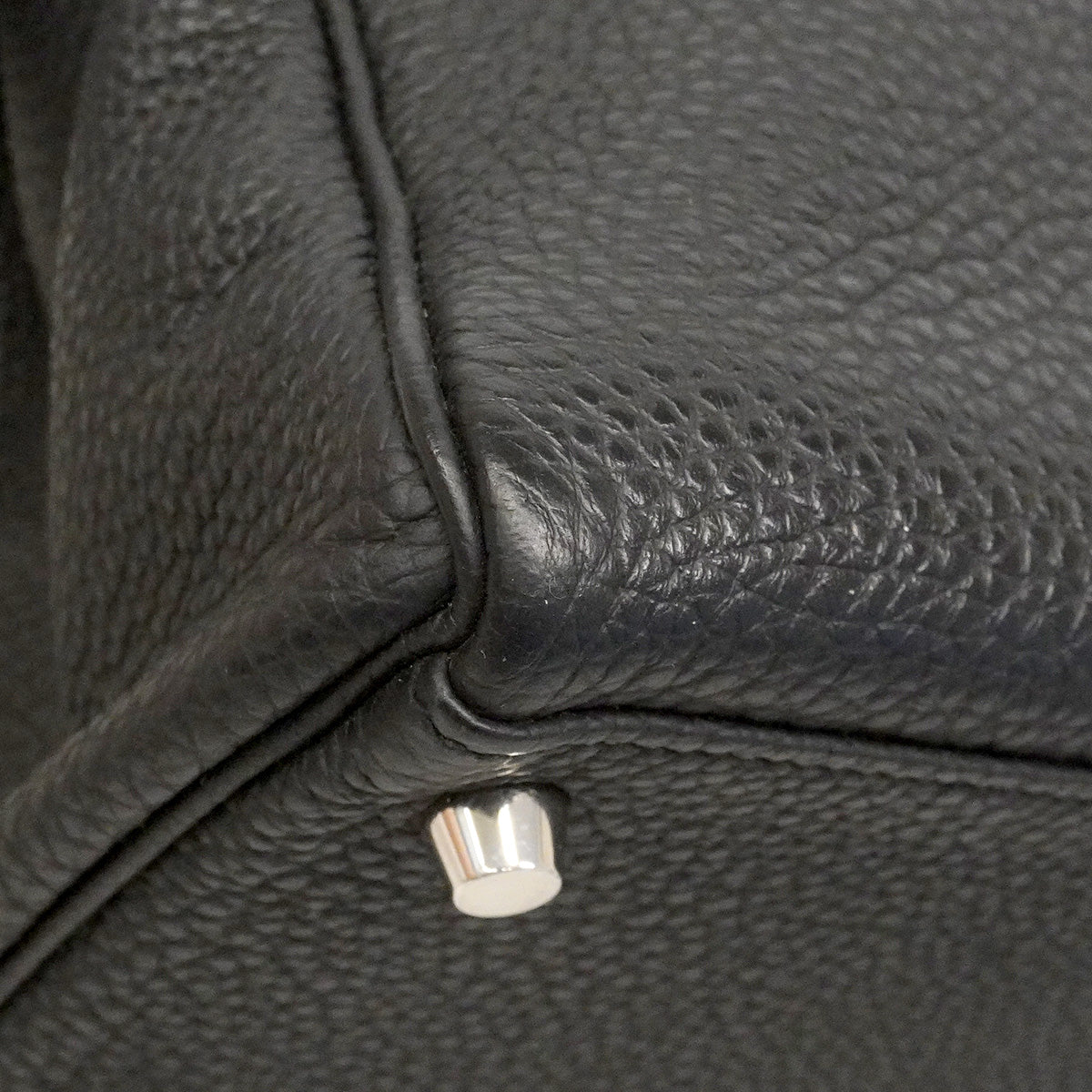 【6he4530】エルメス ハンドバッグ ケリー32 トゴ ブラック シルバー金具 X刻印 2wayバッグ【中古】レディース